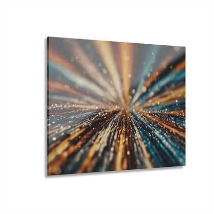 Chromatic Genesis: Premium Acrylic Wall Art Prints (French Cleat Hanging)  Puzzlers Paradise