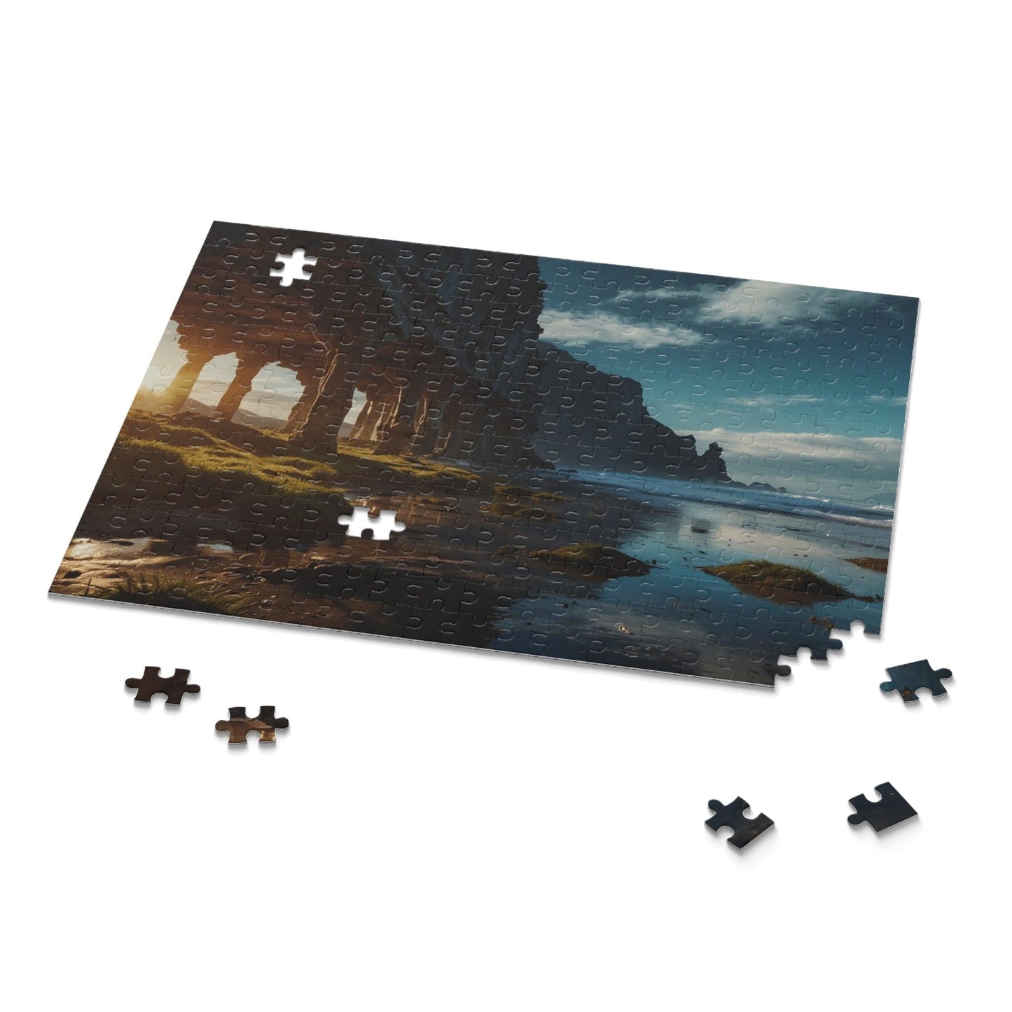 Coastal Colossus Puzzle (120, 252, 500-Piece) - Puzzlers Paradise