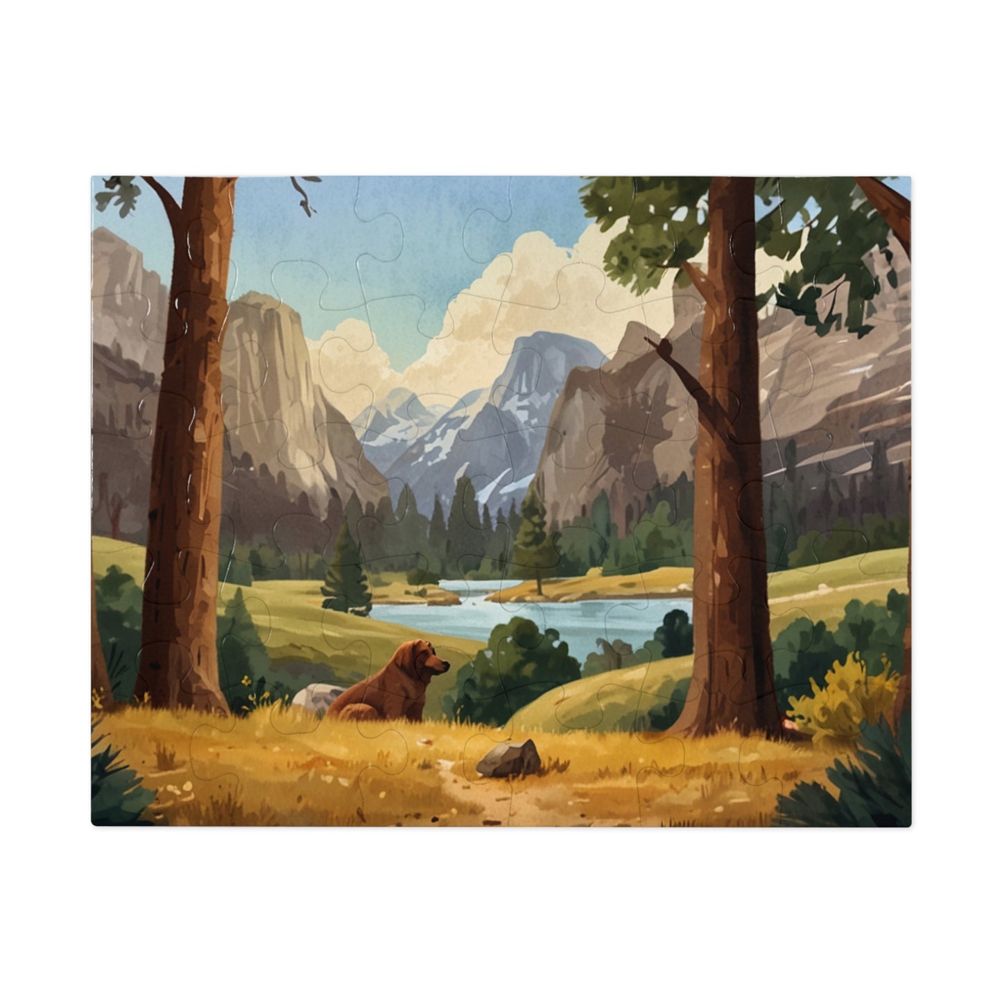 Yosemite Tranquility Jigsaw Puzzle (252, 500, 1000-Piece)