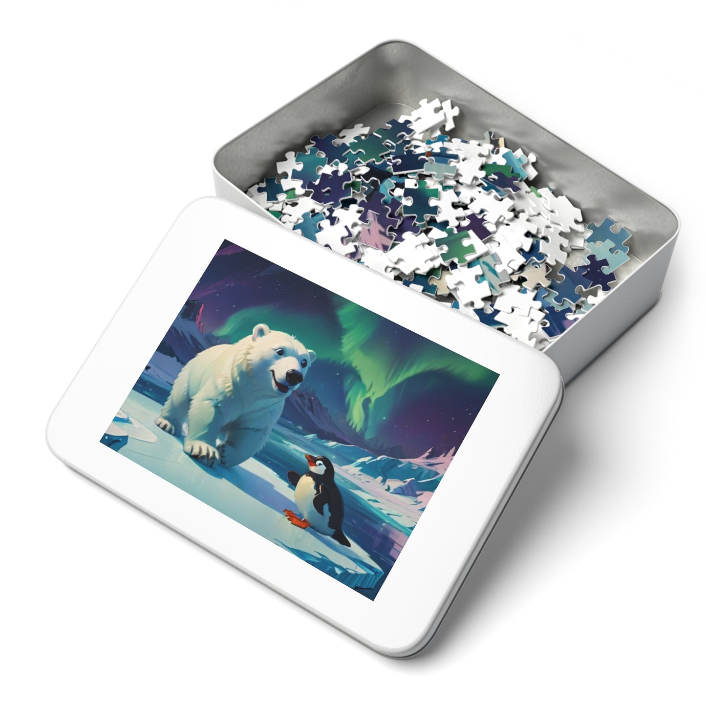 Polar Friends Jigsaw Puzzle (30, 110, 252, 500, 1000-Piece)