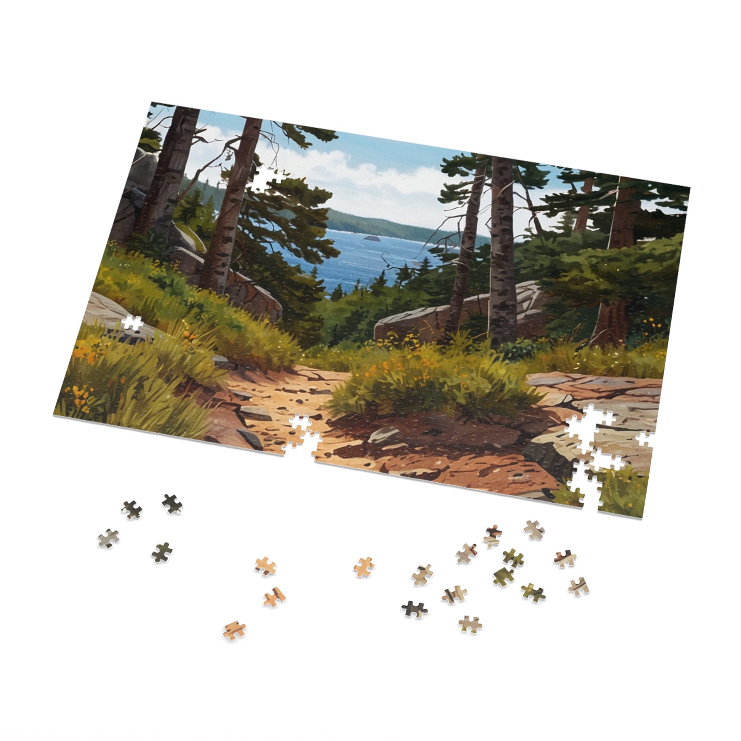 Acadia Coastal Trail Jigsaw Puzzle (252, 500, 1000-Piece)