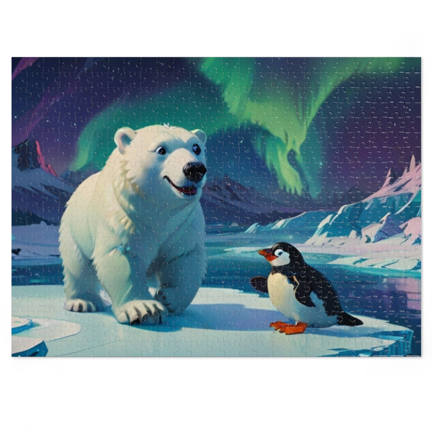 Polar Friends Jigsaw Puzzle (30, 110, 252, 500, 1000-Piece)