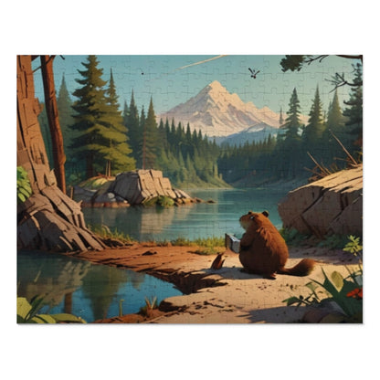 Reading Beaver Jigsaw Puzzle (30, 110, 252, 500, 1000-Piece)