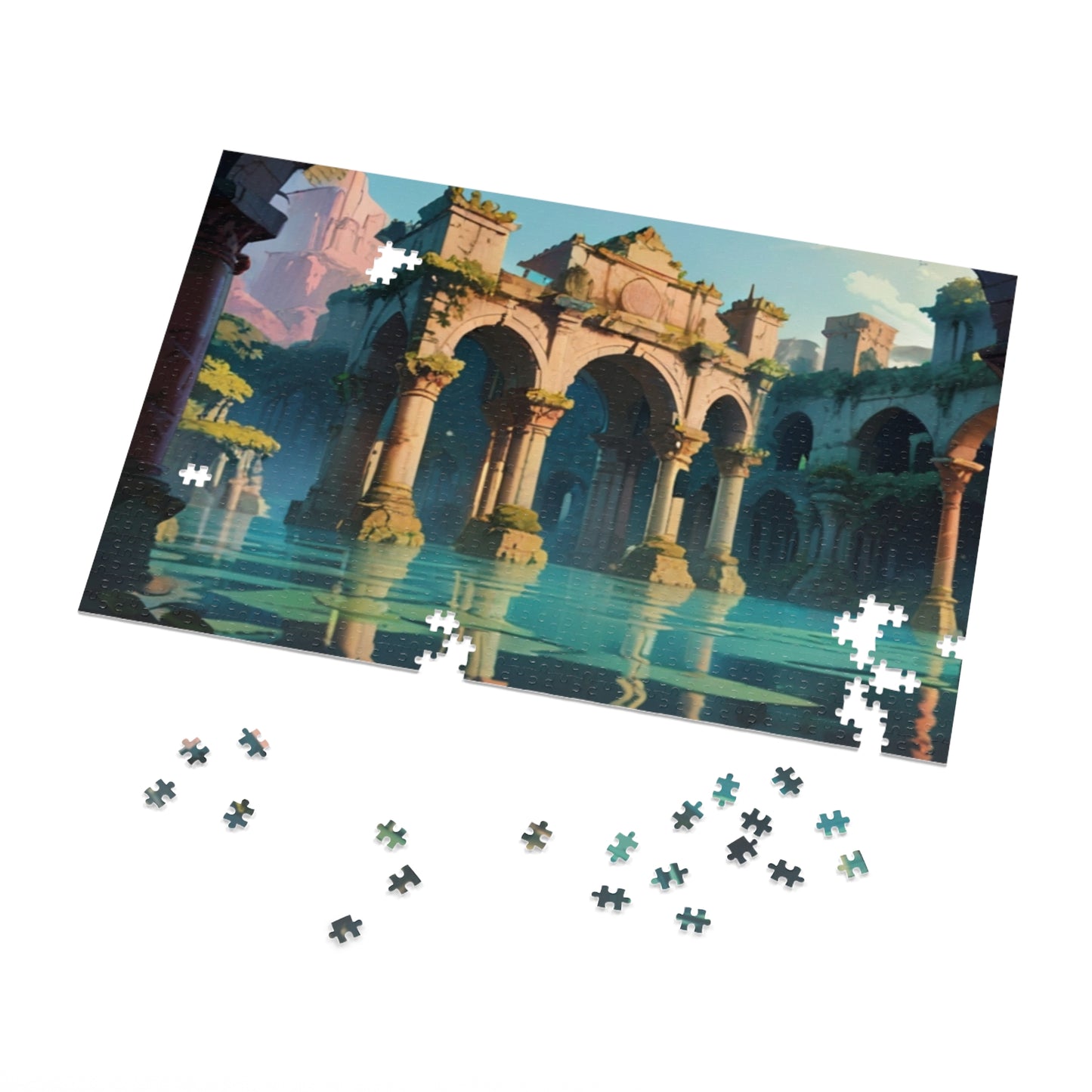 Sunken Palace Jigsaw Puzzle (30, 110, 252, 500, 1000-Piece) - Puzzlers Paradise