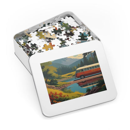 Mountain Reflections Van Jigsaw Puzzle (252, 500, 1000-Piece)