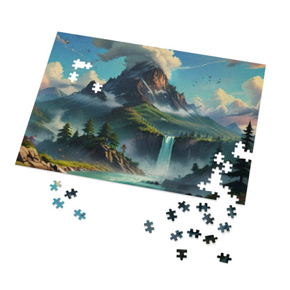 Skyfall Peaks Jigsaw Puzzle (30, 110, 252, 500, 1000-Piece)