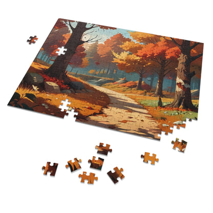 Autumn Realm Jigsaw Puzzle (30, 110, 252, 500, 1000-Piece)