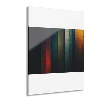 Spectrum Reverie: Premium Acrylic Wall Art Prints (French Cleat Hanging)  Puzzlers Paradise