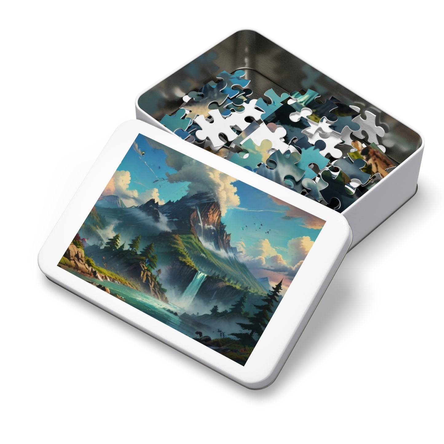 Skyfall Peaks Jigsaw Puzzle (30, 110, 252, 500, 1000-Piece)