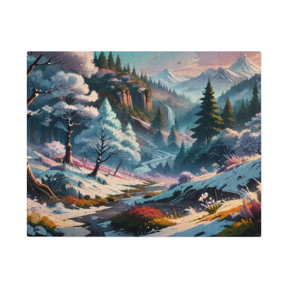 Silver Mist Valley Jigsaw Puzzle (30, 110, 252, 500, 1000-Piece)