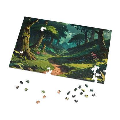 Emerald Forest Jigsaw Puzzle (30, 110, 252, 500, 1000-Piece)