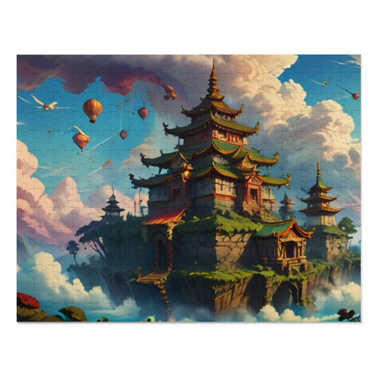 Floating Temples Jigsaw Puzzle (30, 110, 252, 500, 1000-Piece)