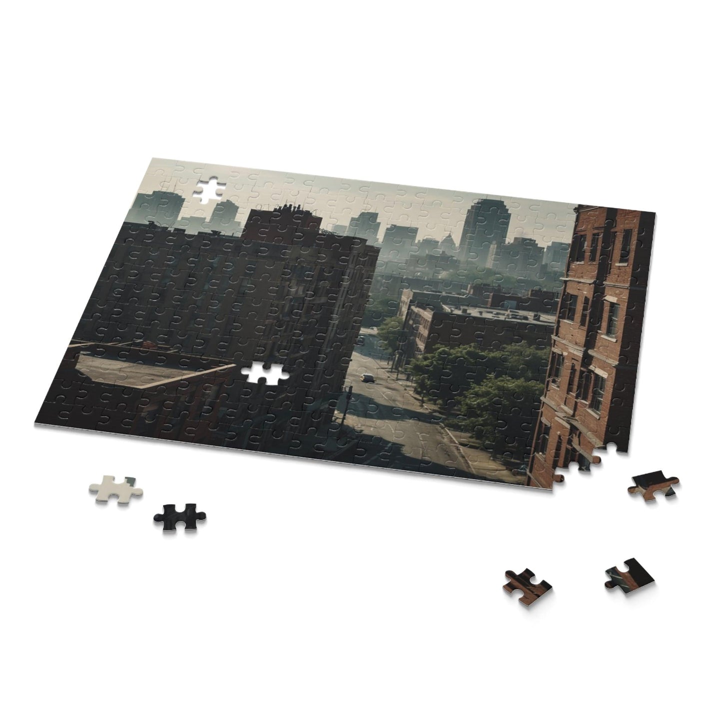 Urban Dawn Puzzle (120, 252, 500-Piece) - Puzzlers Paradise