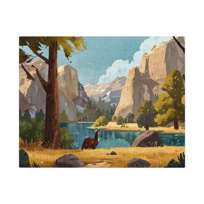 Yosemite Valley View Jigsaw Puzzle (252, 500, 1000-Piece)