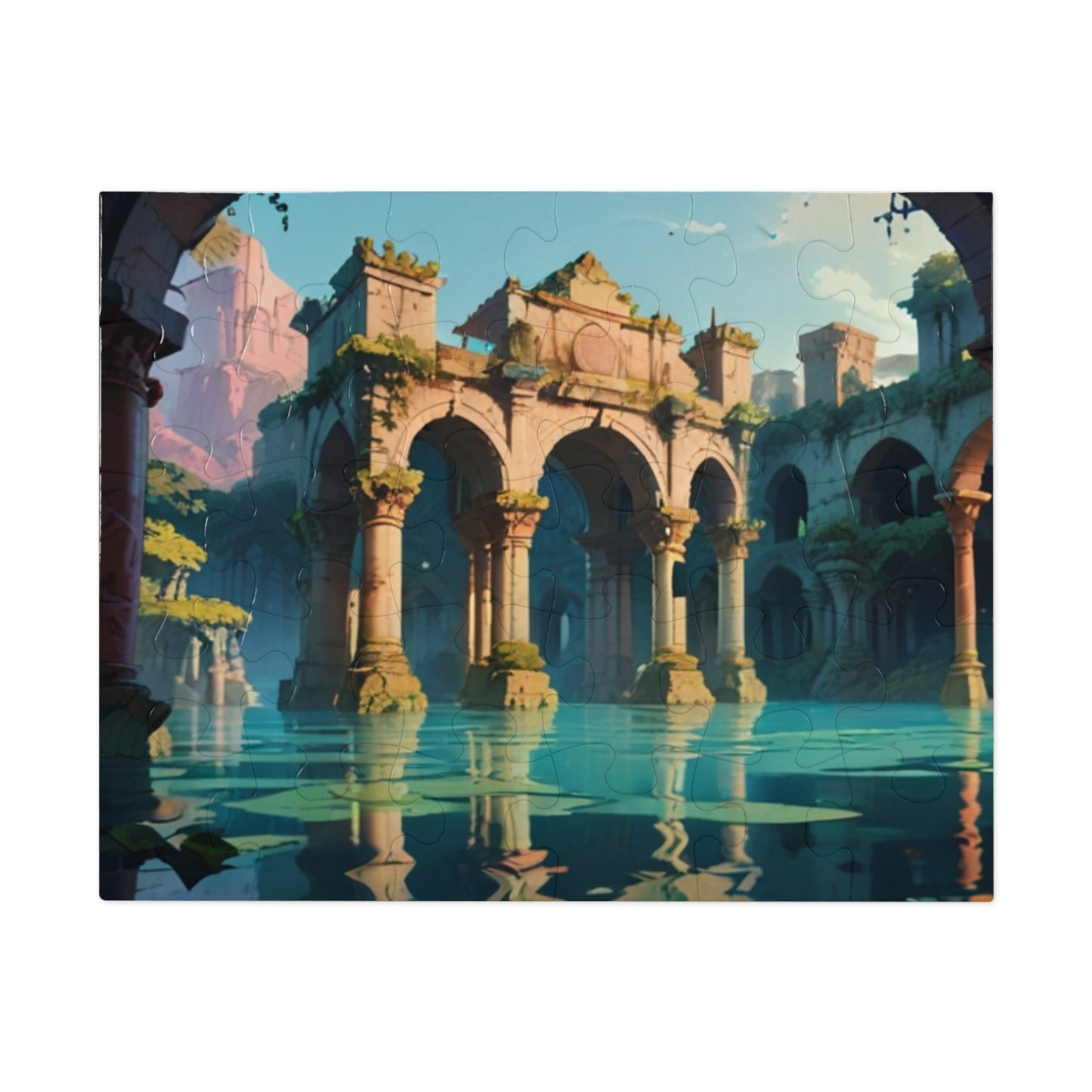 Sunken Palace Jigsaw Puzzle (30, 110, 252, 500, 1000-Piece) - Puzzlers Paradise