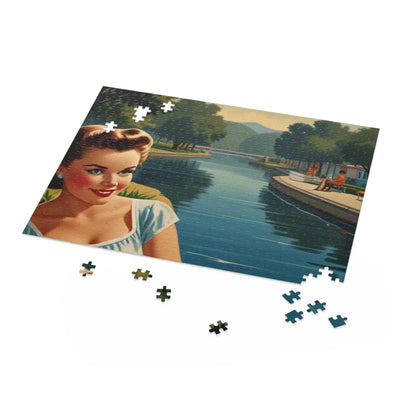 Riverview Elegance Jigsaw Puzzle (120, 252, 500-Piece)