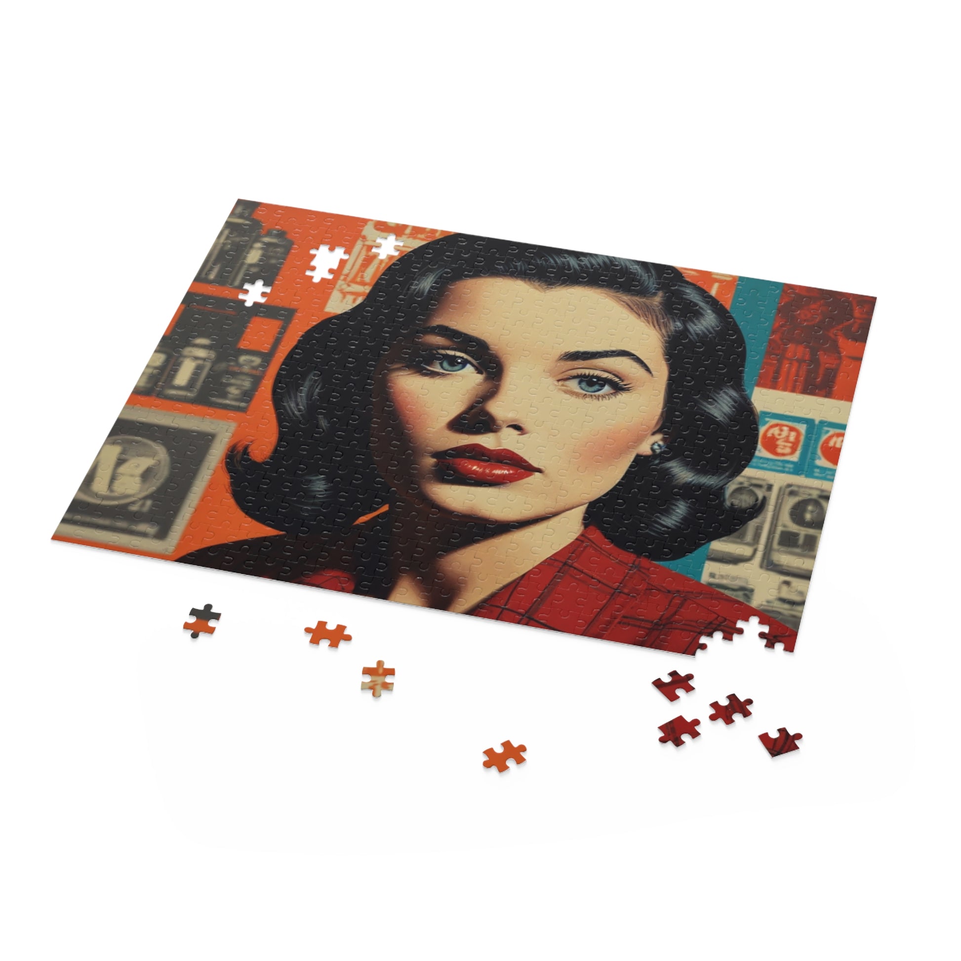 Soda Shoppe Starlet Jigsaw Puzzle (120, 252, 500-Piece) - Puzzlers Paradise