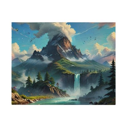 Skyfall Peaks Jigsaw Puzzle (30, 110, 252, 500, 1000-Piece)