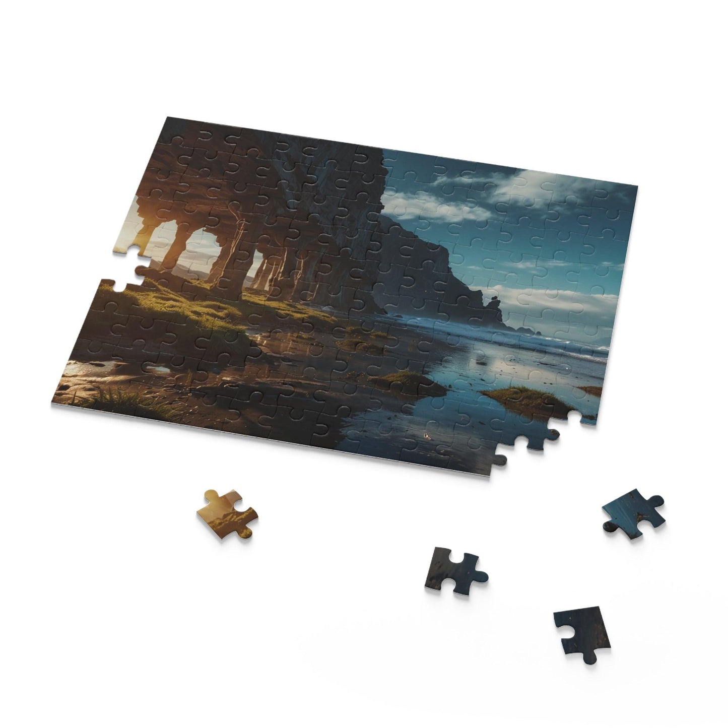 Coastal Colossus Puzzle (120, 252, 500-Piece) - Puzzlers Paradise