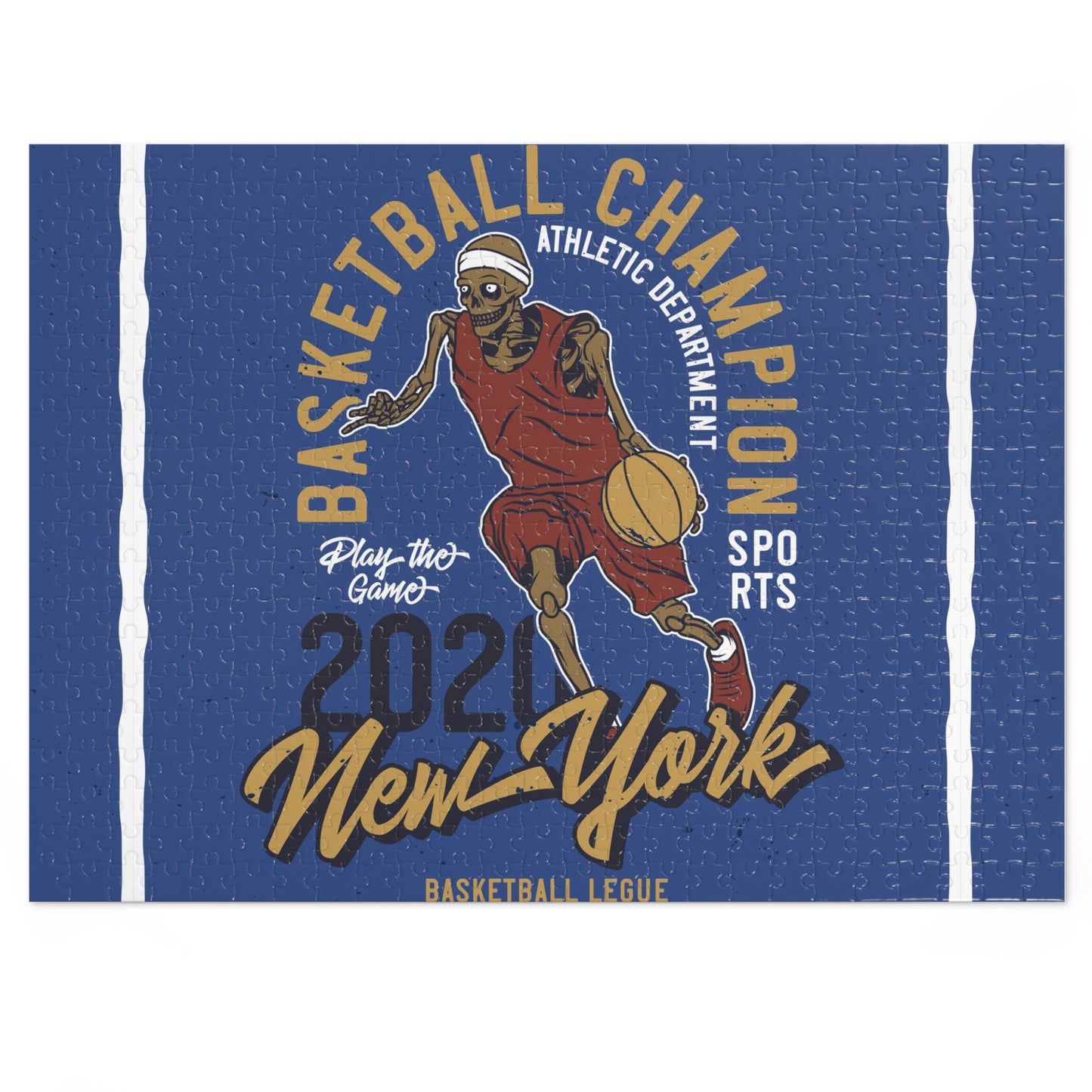 2021 New York Basketball Champion Jigsaw Puzzle (252, 500, 1000-Piece)