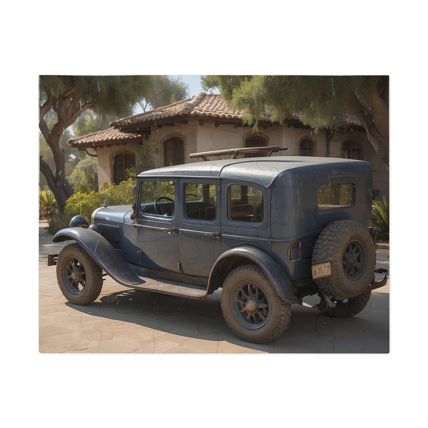 Heritage Homestead Automobile Jigsaw Puzzle (252, 500, 1000-Piece)