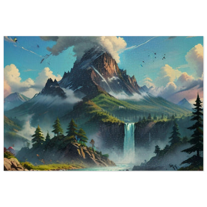 Skyfall Peaks Jigsaw Puzzle (30, 110, 252, 500, 1000-Piece)