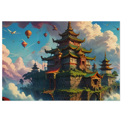 Floating Temples Jigsaw Puzzle (30, 110, 252, 500, 1000-Piece)