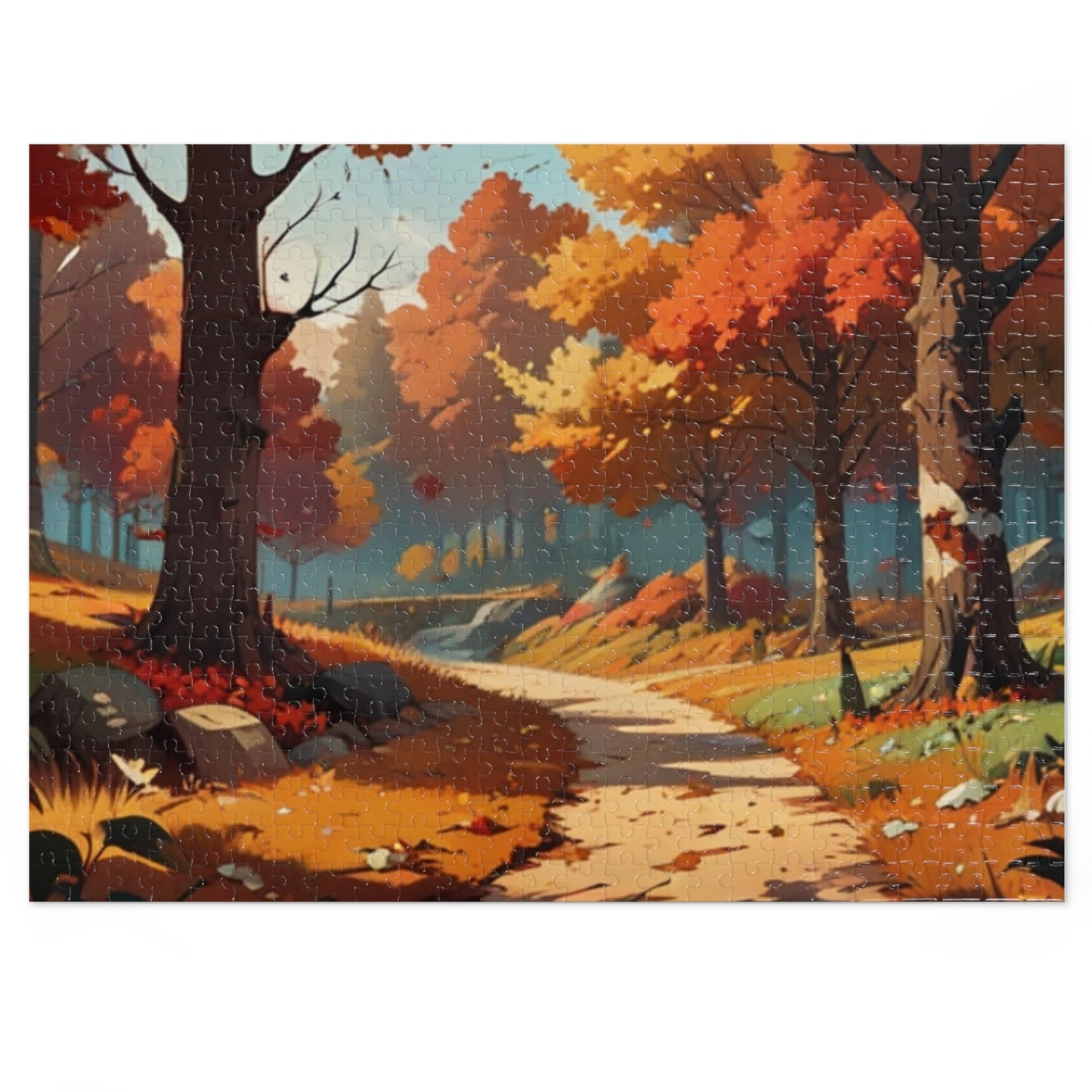 Autumn Realm Jigsaw Puzzle (30, 110, 252, 500, 1000-Piece)