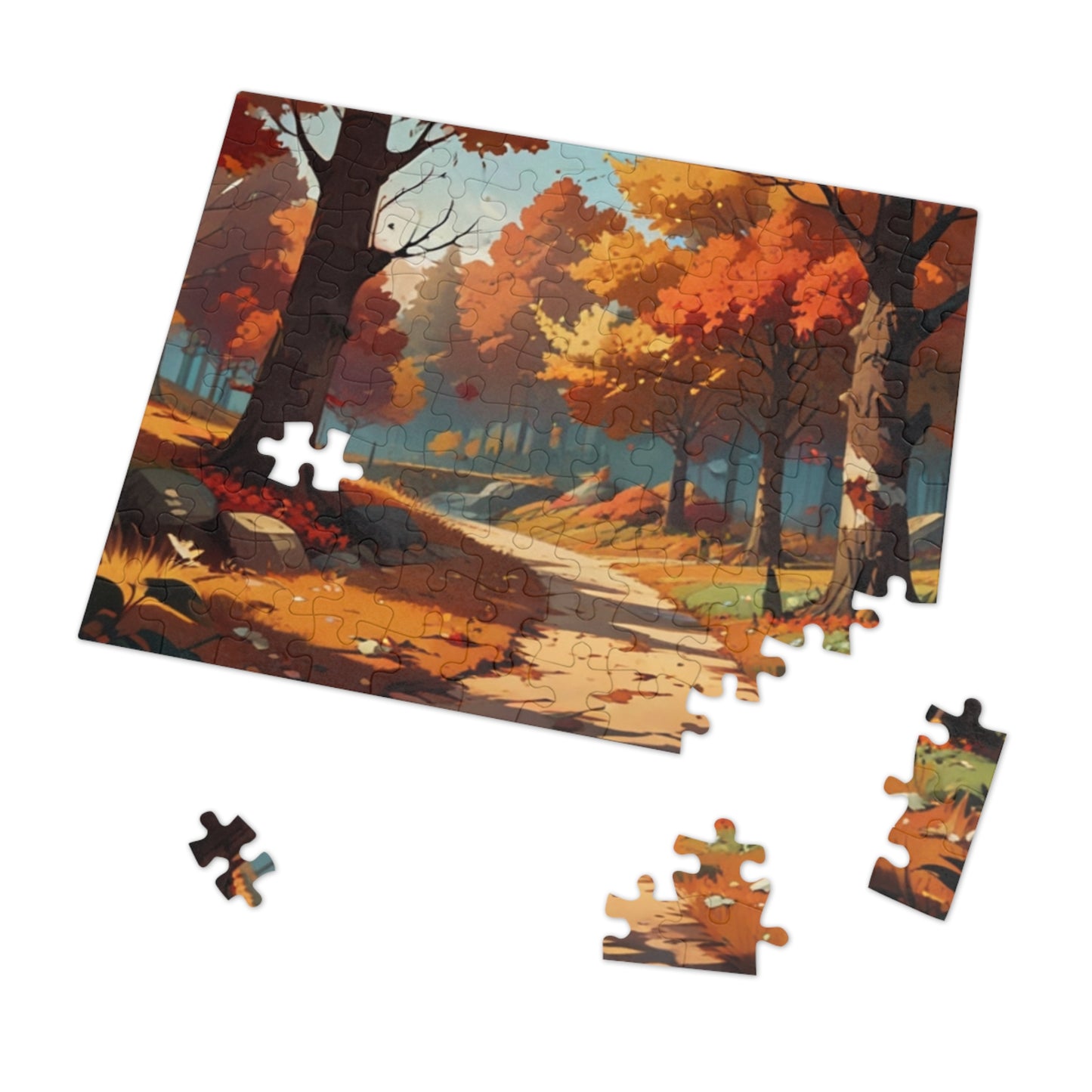 Autumn Realm Jigsaw Puzzle (30, 110, 252, 500, 1000-Piece)