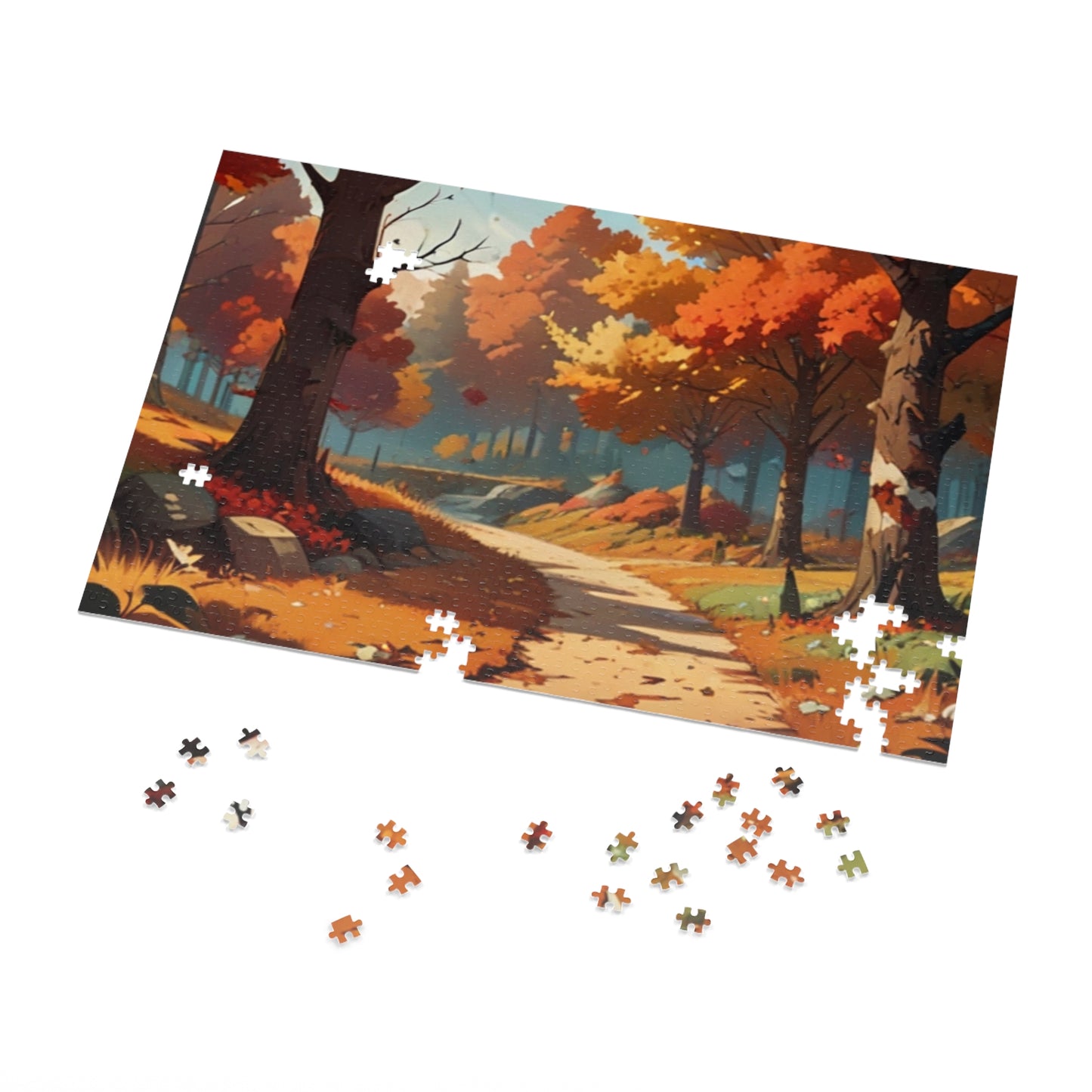 Autumn Realm Jigsaw Puzzle (30, 110, 252, 500, 1000-Piece)