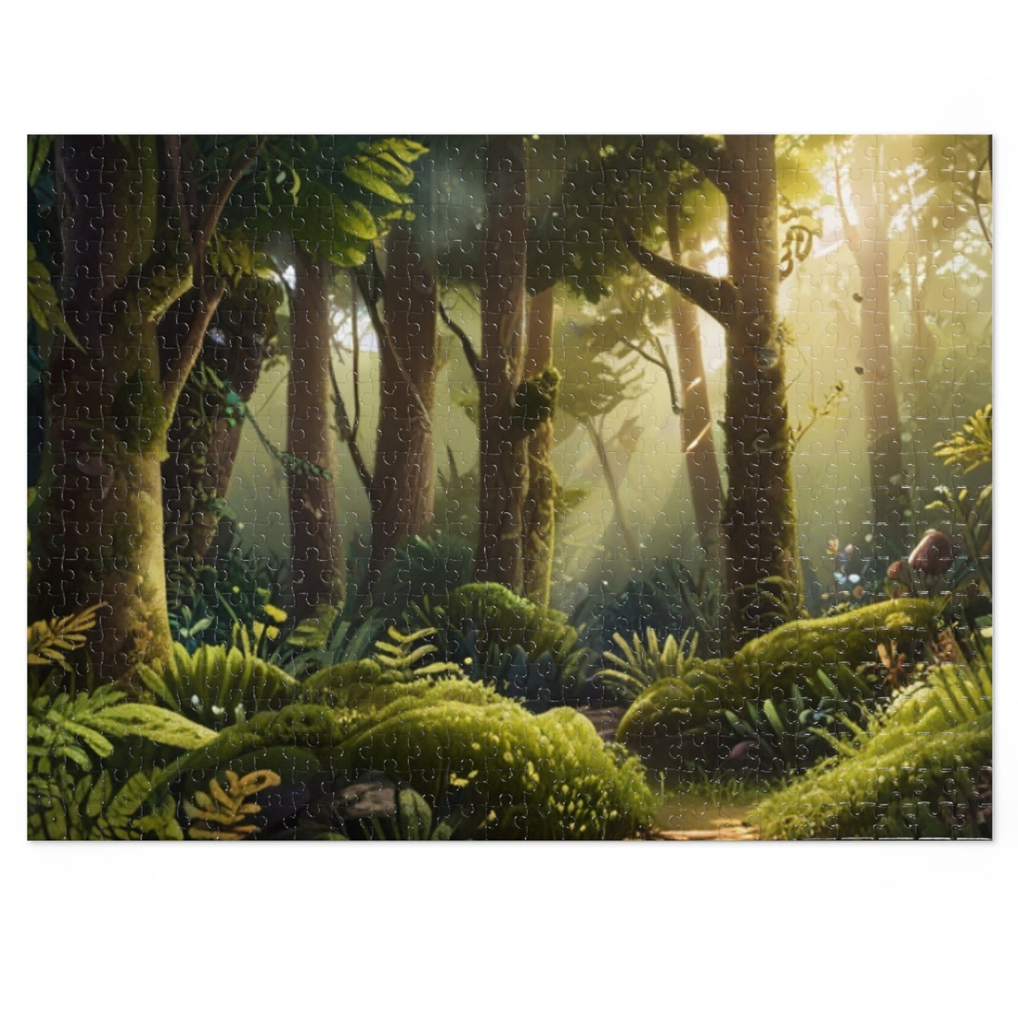 City Buzz and Nature Tranquility Jigsaw Puzzle (252, 500, 1000-Piece)