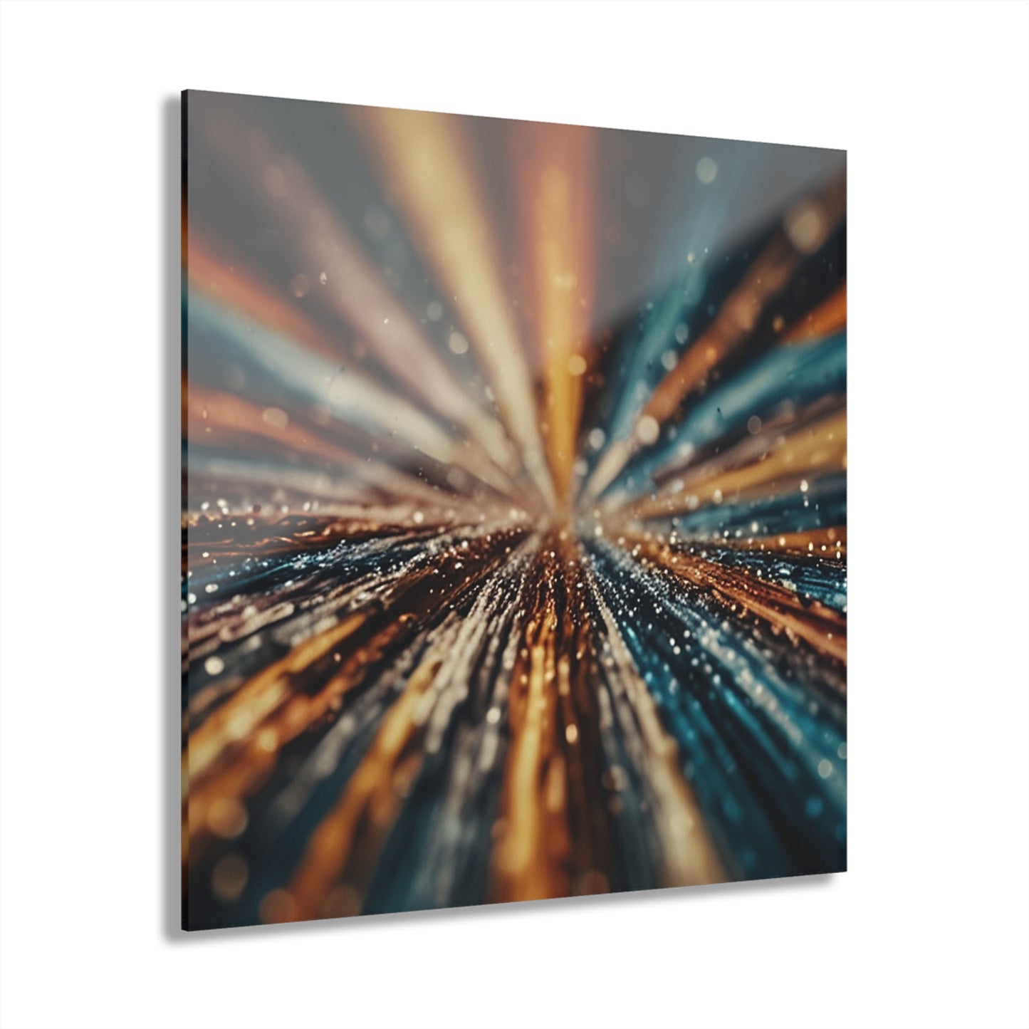 Chromatic Genesis: Premium Acrylic Wall Art Prints (French Cleat Hanging)  Puzzlers Paradise