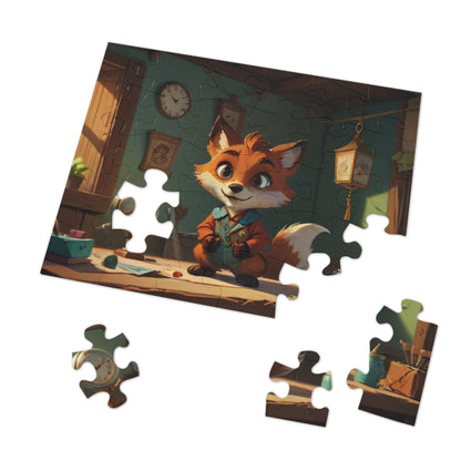Inventor Fox Jigsaw Puzzle (30, 110, 252, 500, 1000-Piece)