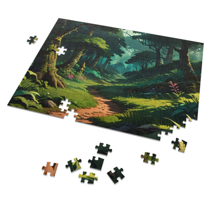 Emerald Forest Jigsaw Puzzle (30, 110, 252, 500, 1000-Piece)