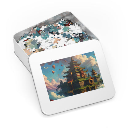 Floating Temples Jigsaw Puzzle (30, 110, 252, 500, 1000-Piece)