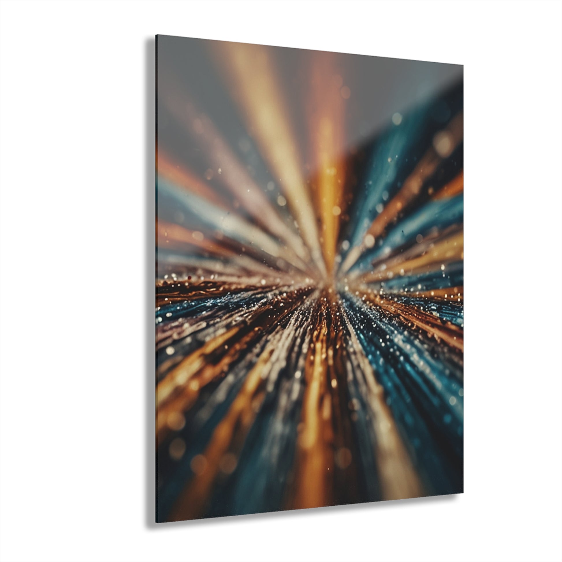 Chromatic Genesis: Premium Acrylic Wall Art Prints (French Cleat Hanging)  Puzzlers Paradise