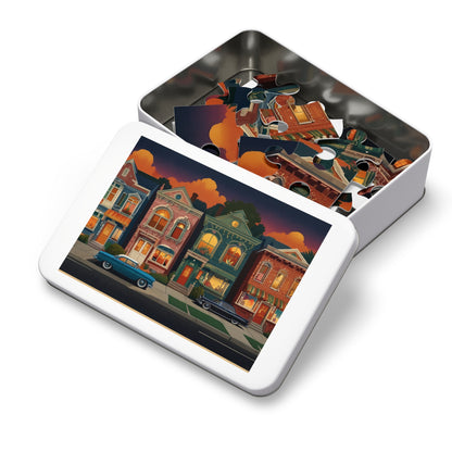 Twilight Townscape Jigsaw Puzzle (252, 500, 1000-Piece)