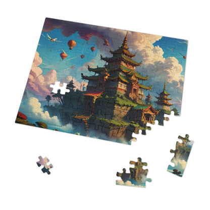 Floating Temples Jigsaw Puzzle (30, 110, 252, 500, 1000-Piece)