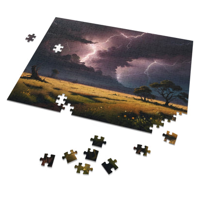 Lightning Plains Jigsaw Puzzle (30, 110, 252, 500, 1000-Piece)