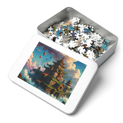 Floating Temples Jigsaw Puzzle (30, 110, 252, 500, 1000-Piece)