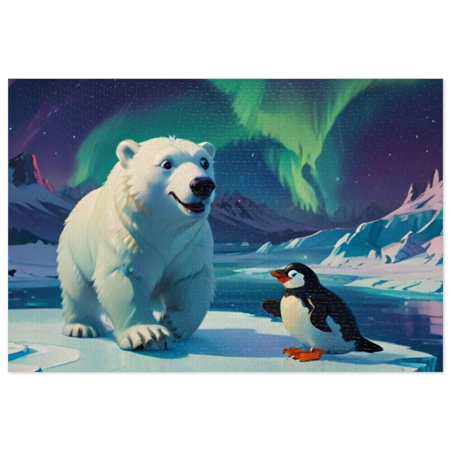 Polar Friends Jigsaw Puzzle (30, 110, 252, 500, 1000-Piece)