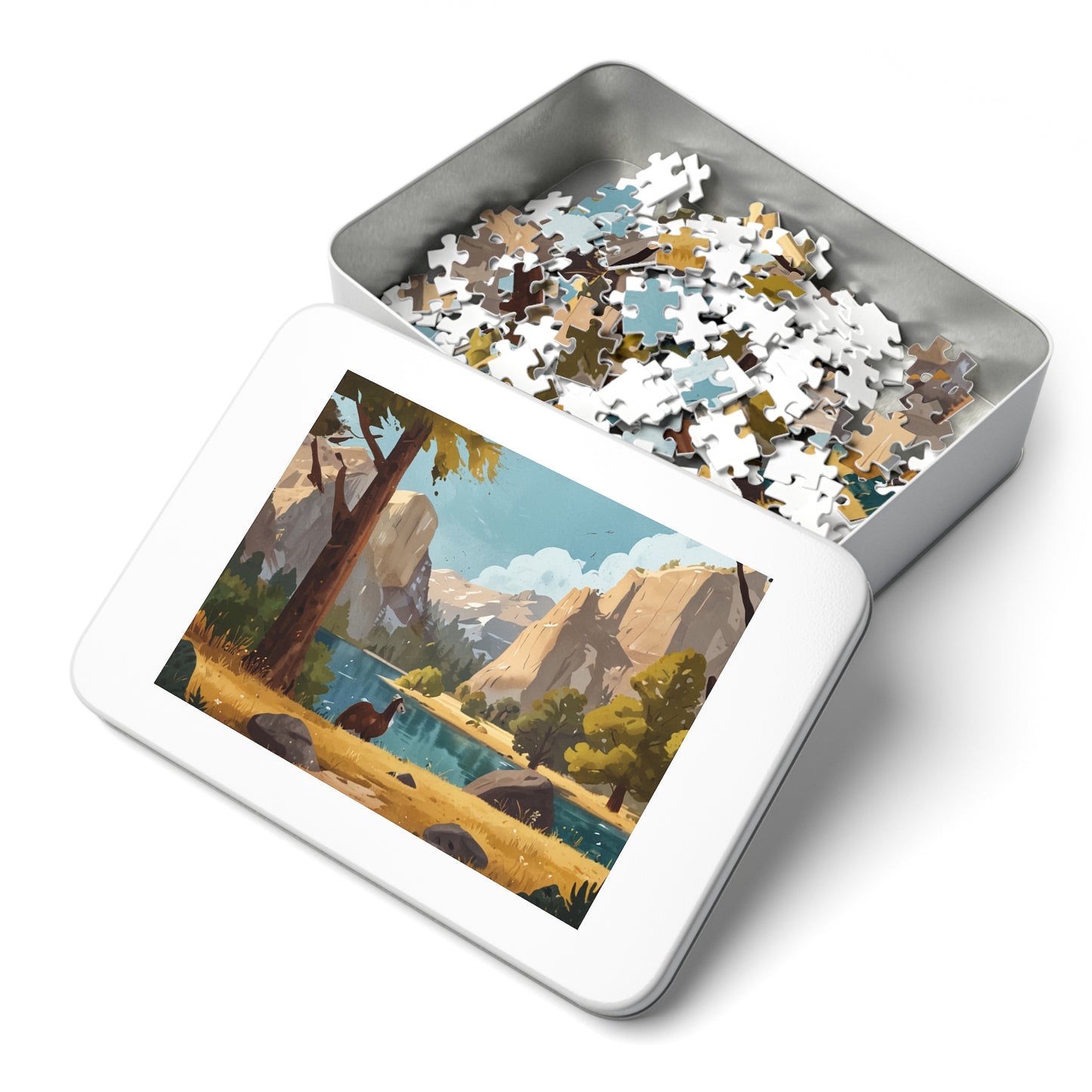 Yosemite Valley View Jigsaw Puzzle (252, 500, 1000-Piece)