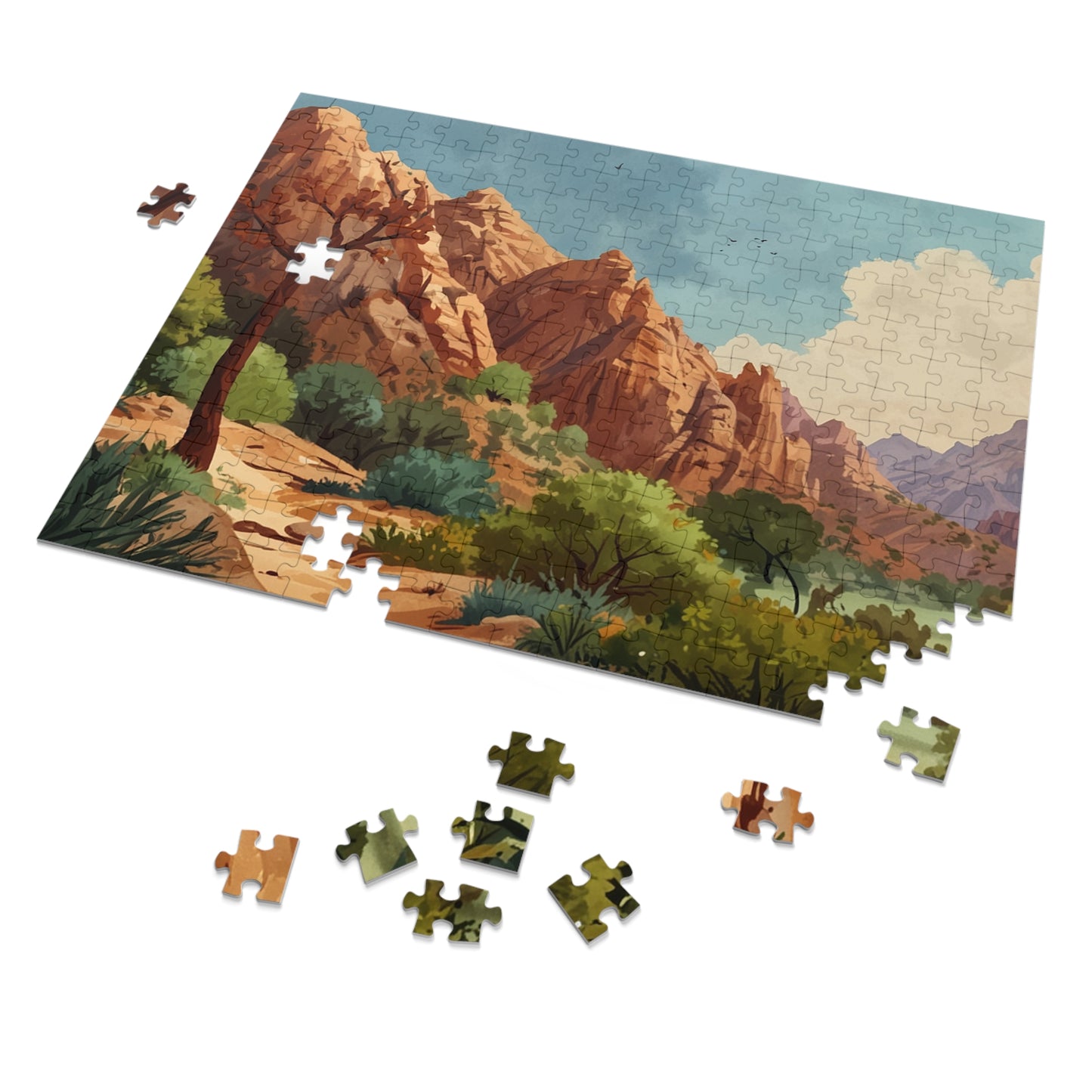 Zion Majesty Jigsaw Puzzle (252, 500, 1000-Piece) - Puzzlers Paradise