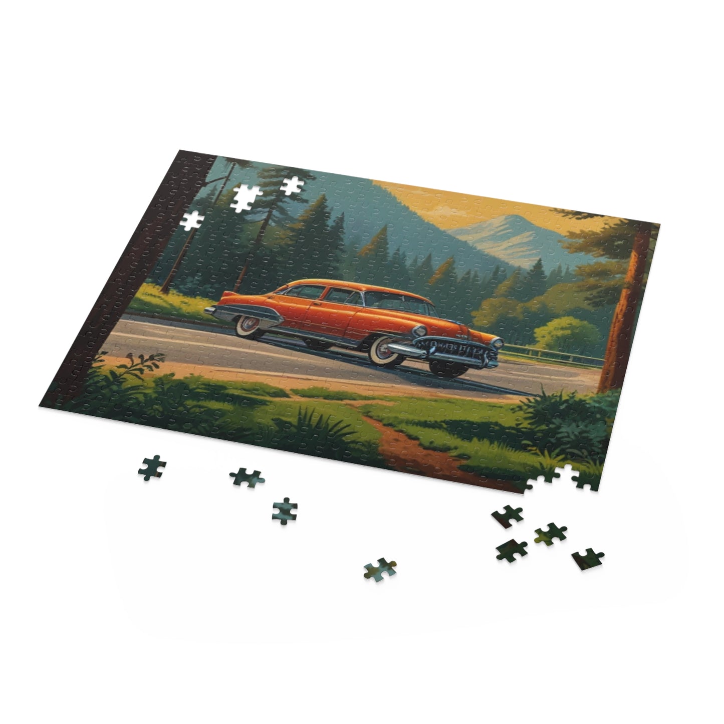 Sunset Drive Jigsaw Puzzle (120, 252, 500-Piece)