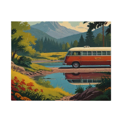 Mountain Reflections Van Jigsaw Puzzle (252, 500, 1000-Piece)