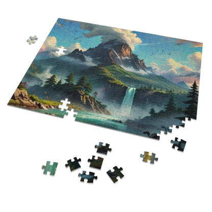 Skyfall Peaks Jigsaw Puzzle (30, 110, 252, 500, 1000-Piece)