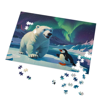 Polar Friends Jigsaw Puzzle (30, 110, 252, 500, 1000-Piece)