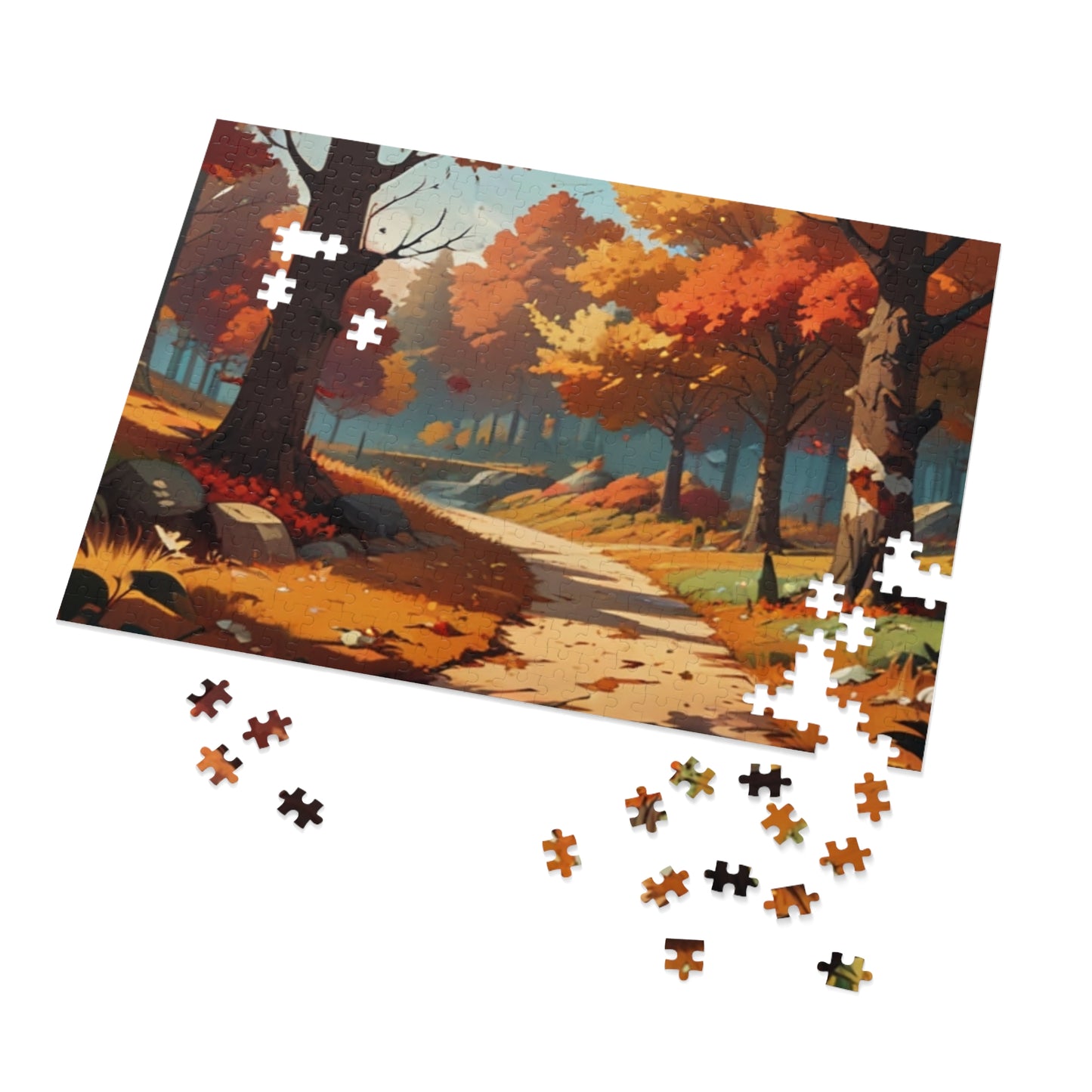 Autumn Realm Jigsaw Puzzle (30, 110, 252, 500, 1000-Piece)