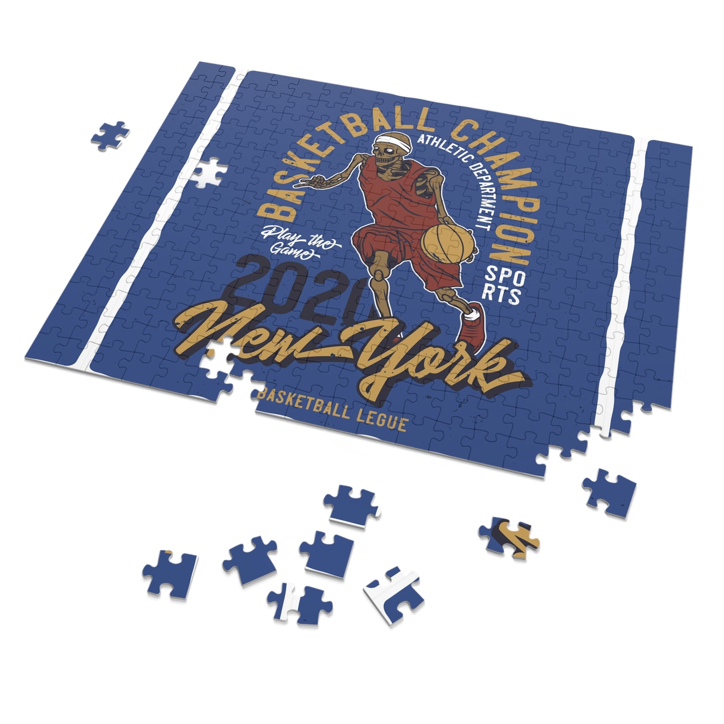 2021 New York Basketball Champion Jigsaw Puzzle (252, 500, 1000-Piece)