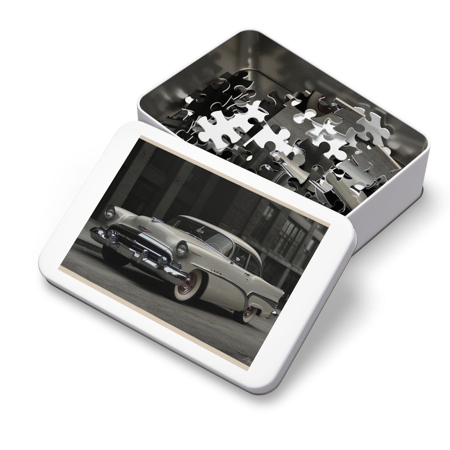 Urban Classic Car Jigsaw Puzzle (252, 500, 1000-Piece)